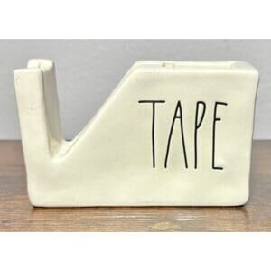 Rae Dunn By Magenta Ivory Tape Dispenser Office Desktop School Teacher Secretary